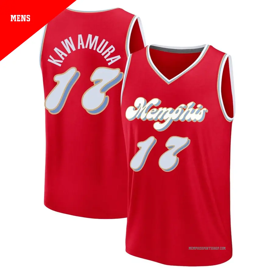17 Men's Yuki Kawamura Memphis Grizzlies 2024/25 Fast Break